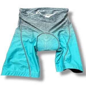 Beroy Mens Sz 2XL Cycling Shorts Padded Lined Tech Mountain Bike Blue